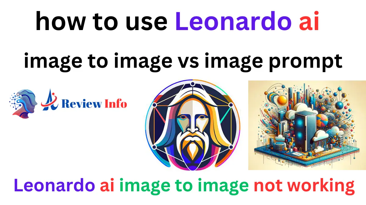 Leonardo ai image to image not working