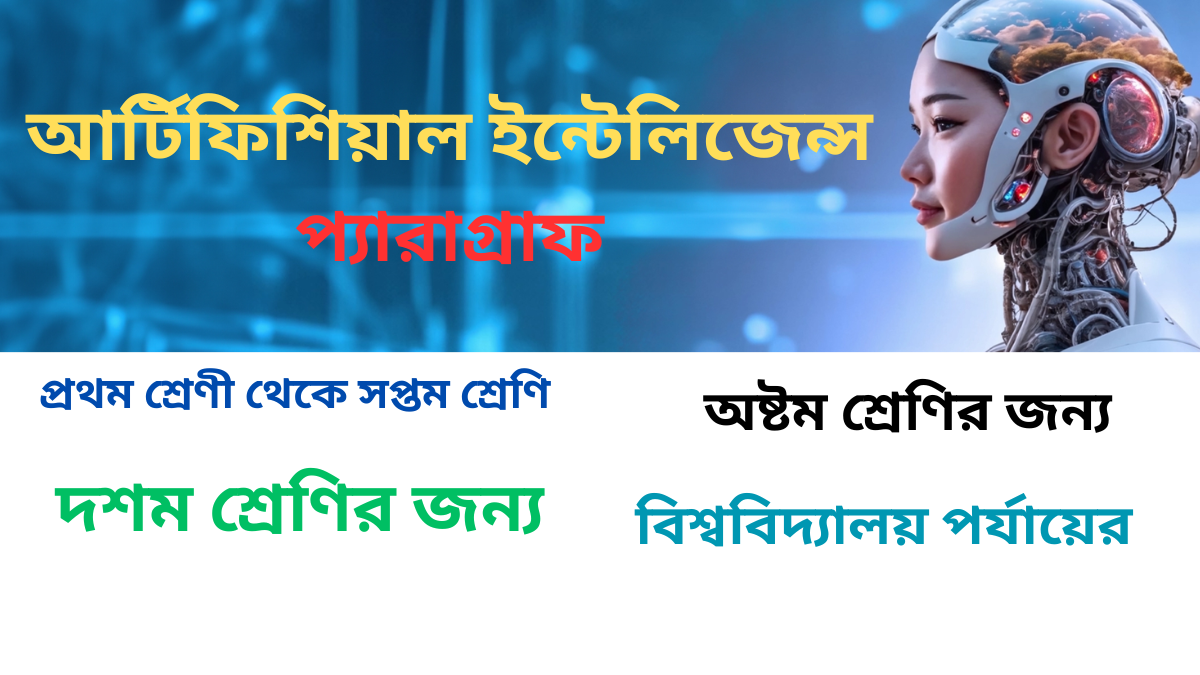 আর্টিফিশিয়াল ইন্টেলিজেন্স প্যারাগ্রাফ